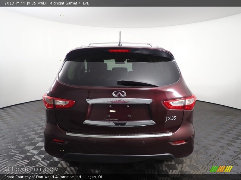 Midnight Garnet / Java 2013 Infiniti JX 35 AWD