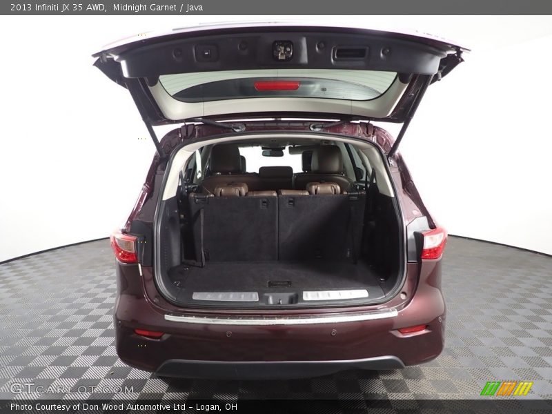 Midnight Garnet / Java 2013 Infiniti JX 35 AWD