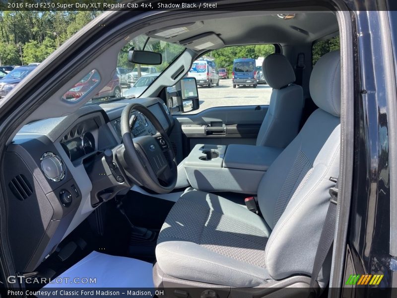Front Seat of 2016 F250 Super Duty XLT Regular Cab 4x4