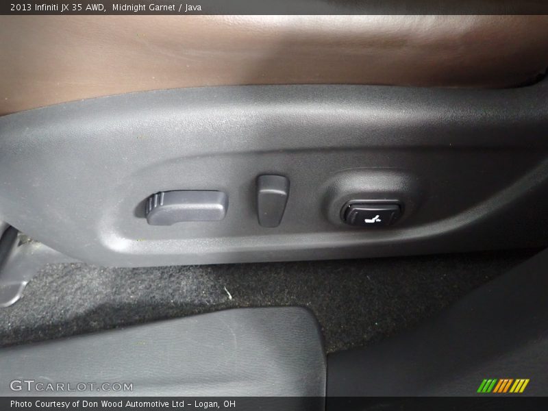 Midnight Garnet / Java 2013 Infiniti JX 35 AWD