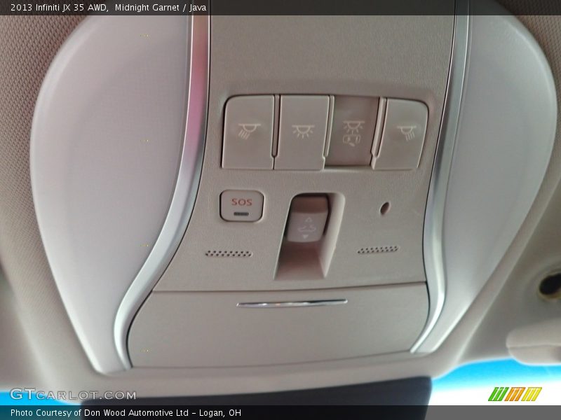 Midnight Garnet / Java 2013 Infiniti JX 35 AWD