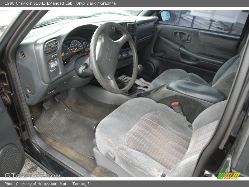 Onyx Black / Graphite 1998 Chevrolet S10 LS Extended Cab