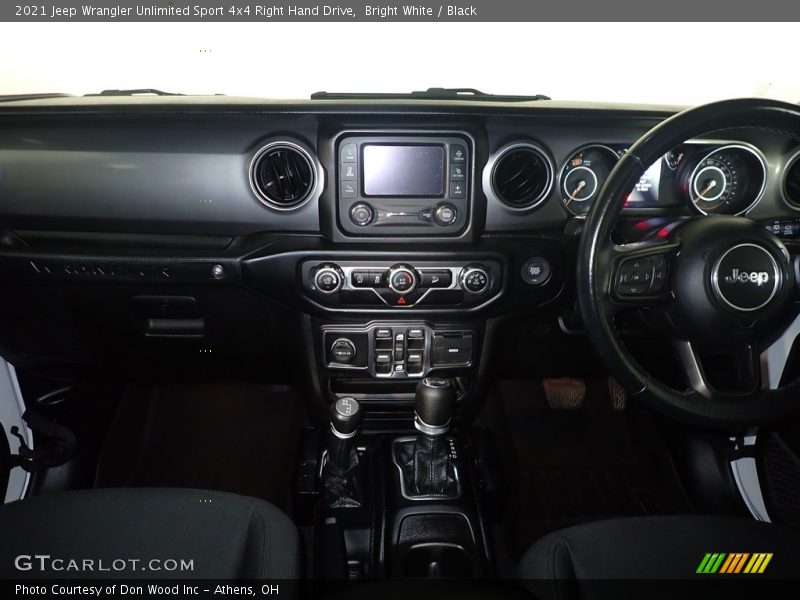 Controls of 2021 Wrangler Unlimited Sport 4x4 Right Hand Drive