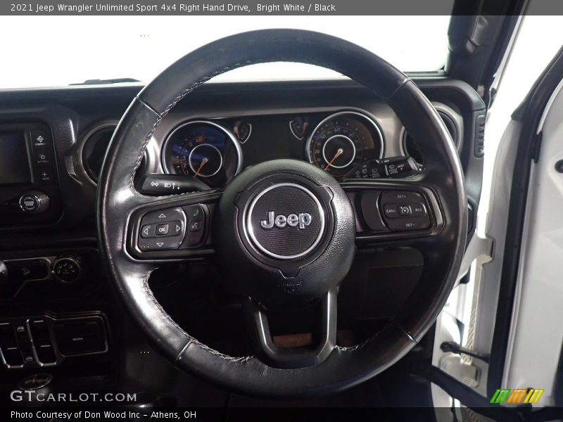  2021 Wrangler Unlimited Sport 4x4 Right Hand Drive Steering Wheel