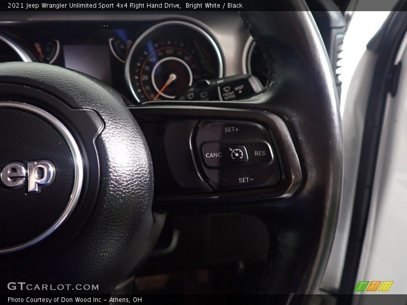  2021 Wrangler Unlimited Sport 4x4 Right Hand Drive Steering Wheel