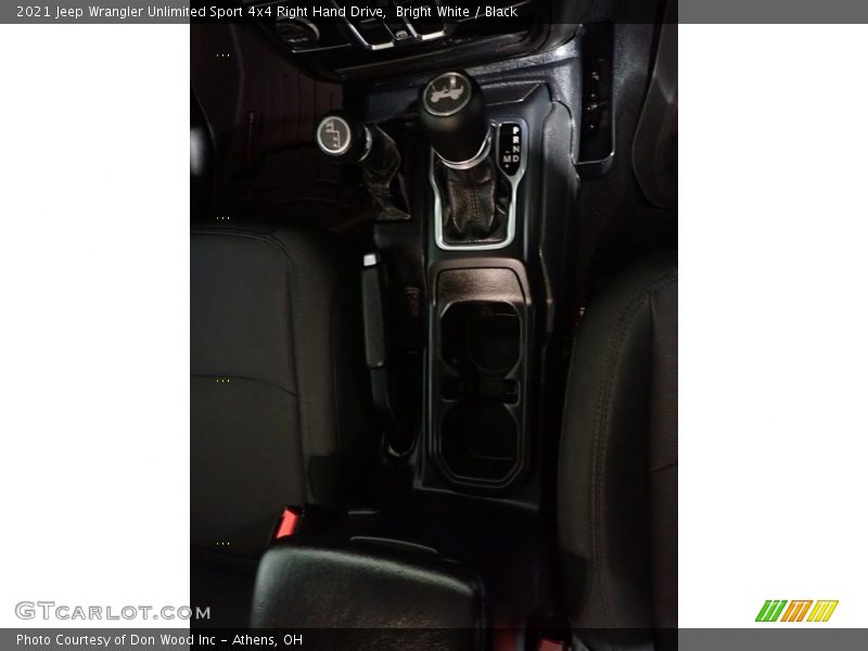 Bright White / Black 2021 Jeep Wrangler Unlimited Sport 4x4 Right Hand Drive