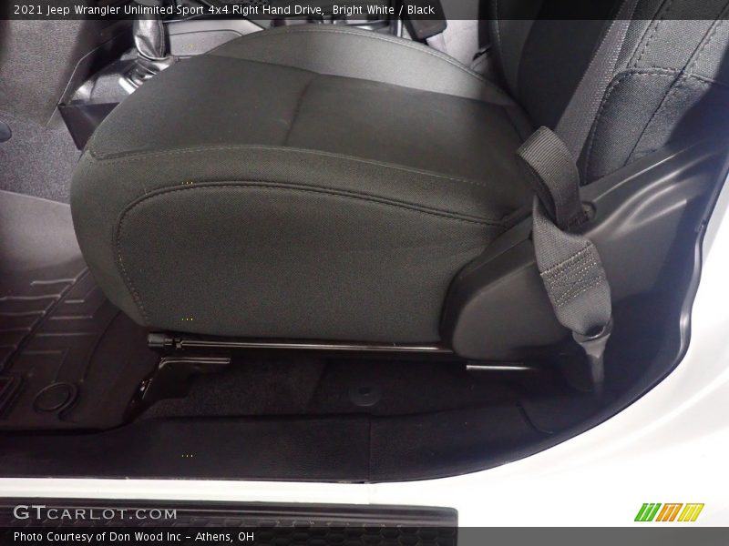Bright White / Black 2021 Jeep Wrangler Unlimited Sport 4x4 Right Hand Drive