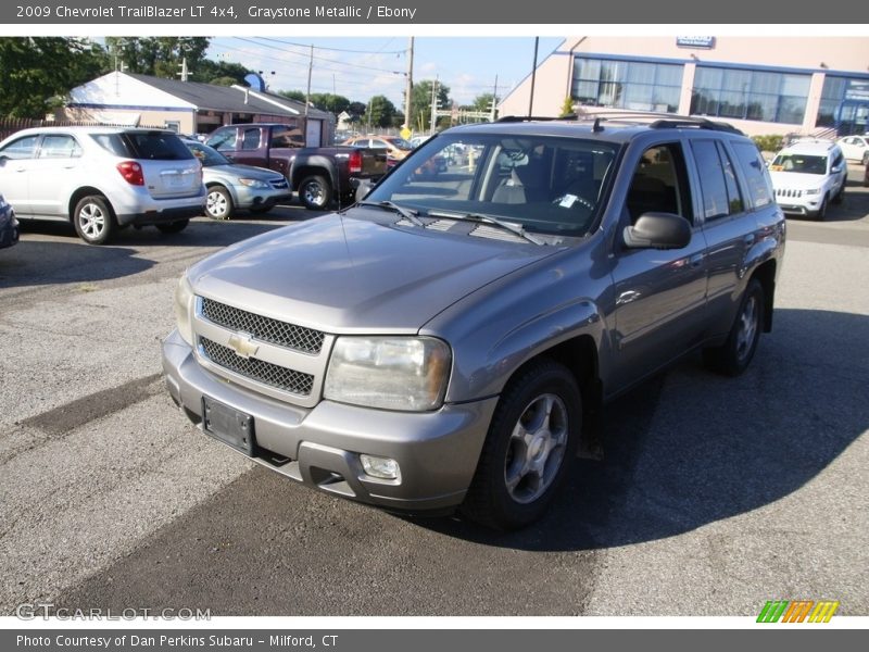 Graystone Metallic / Ebony 2009 Chevrolet TrailBlazer LT 4x4