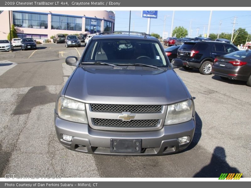 Graystone Metallic / Ebony 2009 Chevrolet TrailBlazer LT 4x4