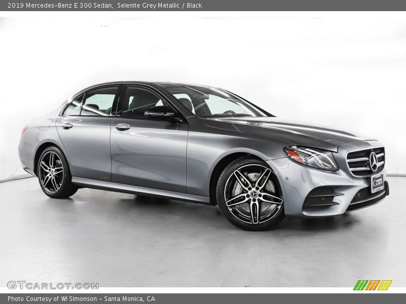 Selenite Grey Metallic / Black 2019 Mercedes-Benz E 300 Sedan