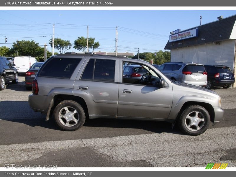 Graystone Metallic / Ebony 2009 Chevrolet TrailBlazer LT 4x4