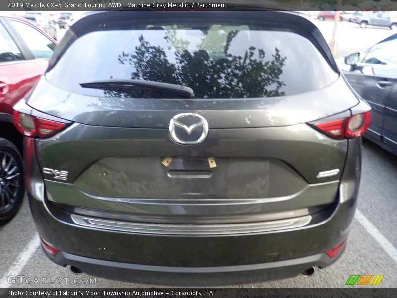 Machine Gray Metallic / Parchment 2019 Mazda CX-5 Grand Touring AWD