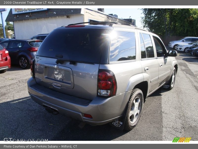 Graystone Metallic / Ebony 2009 Chevrolet TrailBlazer LT 4x4