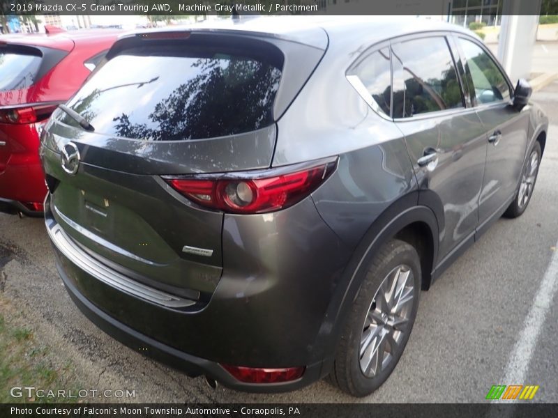 Machine Gray Metallic / Parchment 2019 Mazda CX-5 Grand Touring AWD