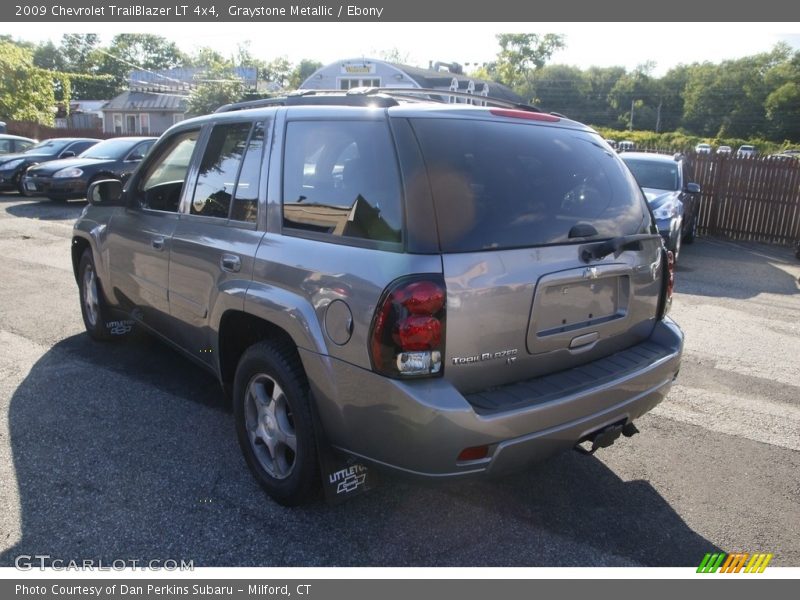 Graystone Metallic / Ebony 2009 Chevrolet TrailBlazer LT 4x4