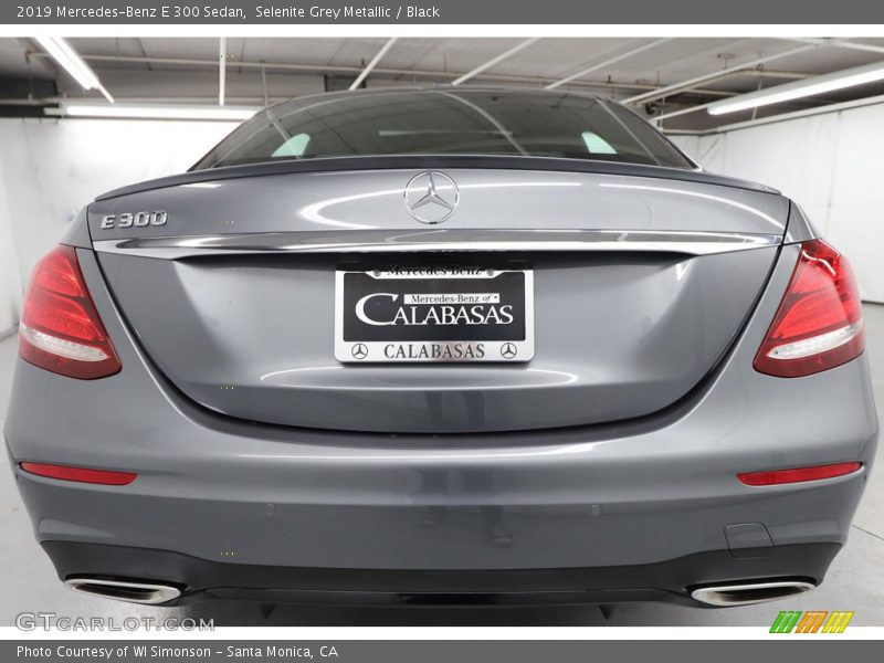 Selenite Grey Metallic / Black 2019 Mercedes-Benz E 300 Sedan