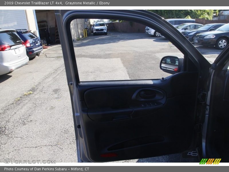 Graystone Metallic / Ebony 2009 Chevrolet TrailBlazer LT 4x4