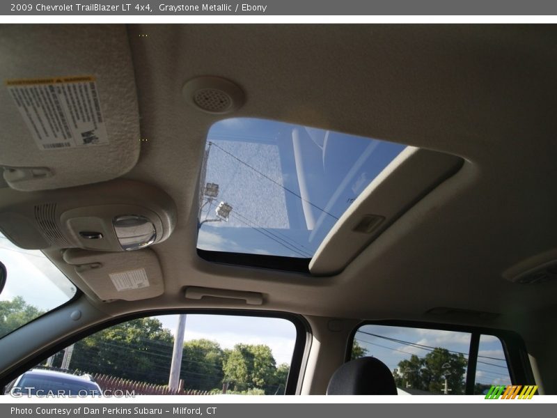 Graystone Metallic / Ebony 2009 Chevrolet TrailBlazer LT 4x4