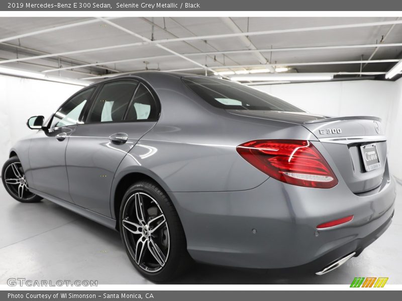 Selenite Grey Metallic / Black 2019 Mercedes-Benz E 300 Sedan