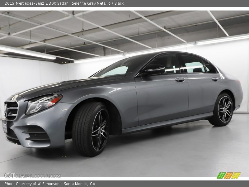 Selenite Grey Metallic / Black 2019 Mercedes-Benz E 300 Sedan