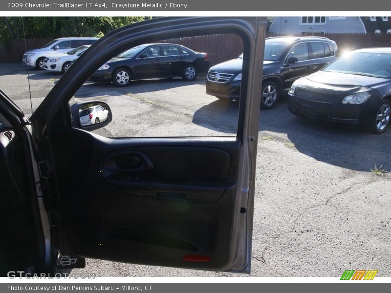 Graystone Metallic / Ebony 2009 Chevrolet TrailBlazer LT 4x4