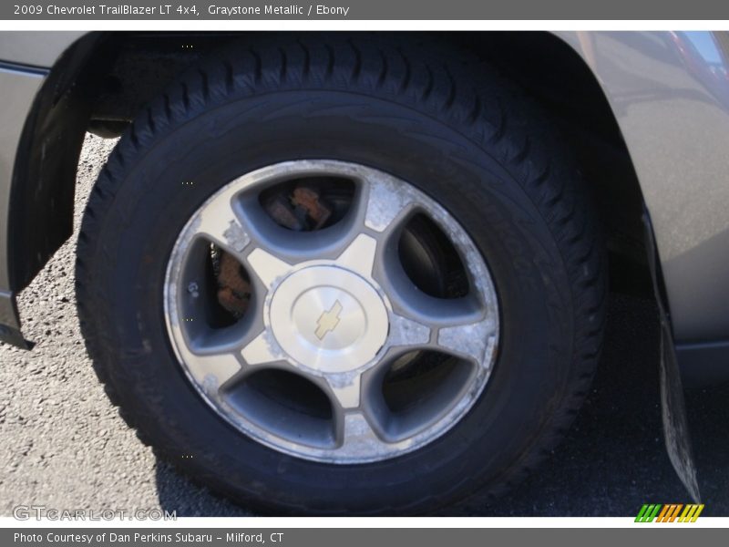 Graystone Metallic / Ebony 2009 Chevrolet TrailBlazer LT 4x4