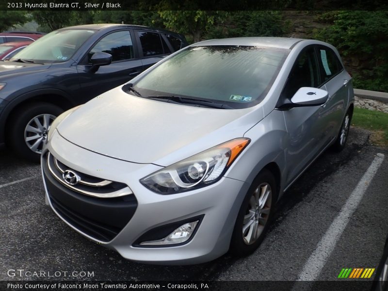 Silver / Black 2013 Hyundai Elantra GT