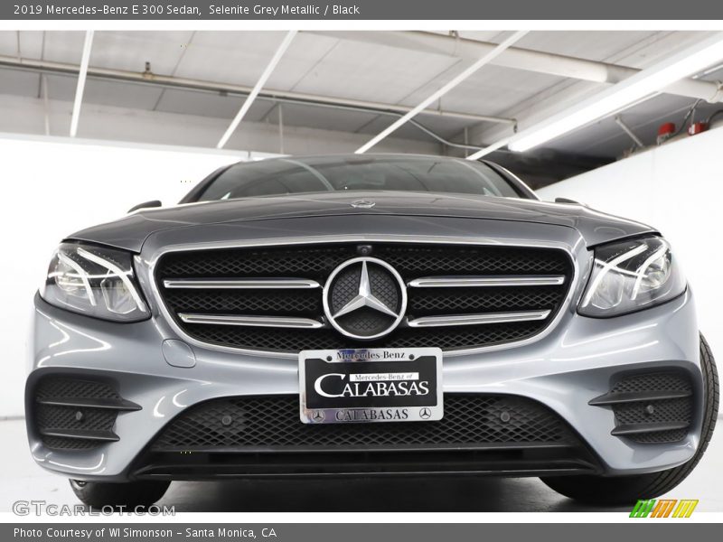 Selenite Grey Metallic / Black 2019 Mercedes-Benz E 300 Sedan