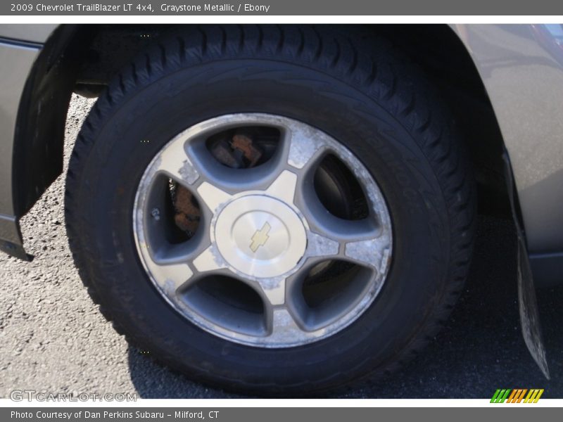 Graystone Metallic / Ebony 2009 Chevrolet TrailBlazer LT 4x4