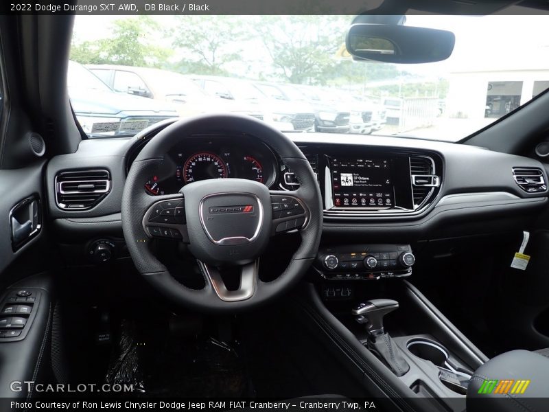 Dashboard of 2022 Durango SXT AWD
