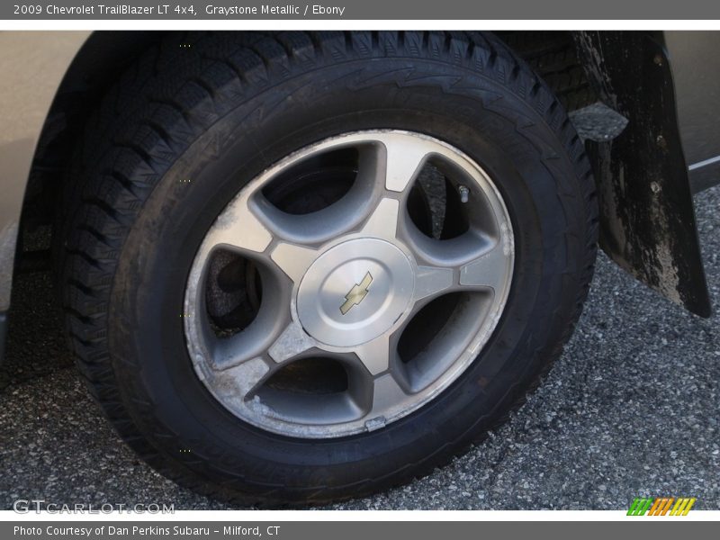 Graystone Metallic / Ebony 2009 Chevrolet TrailBlazer LT 4x4
