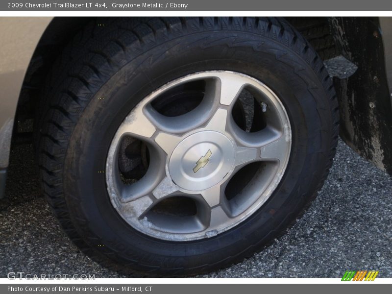 Graystone Metallic / Ebony 2009 Chevrolet TrailBlazer LT 4x4