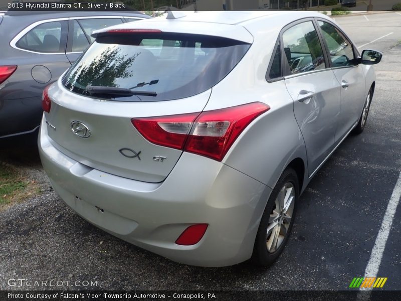 Silver / Black 2013 Hyundai Elantra GT