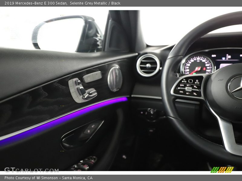 Selenite Grey Metallic / Black 2019 Mercedes-Benz E 300 Sedan