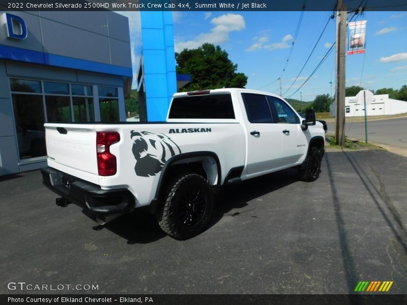 Summit White / Jet Black 2022 Chevrolet Silverado 2500HD Work Truck Crew Cab 4x4