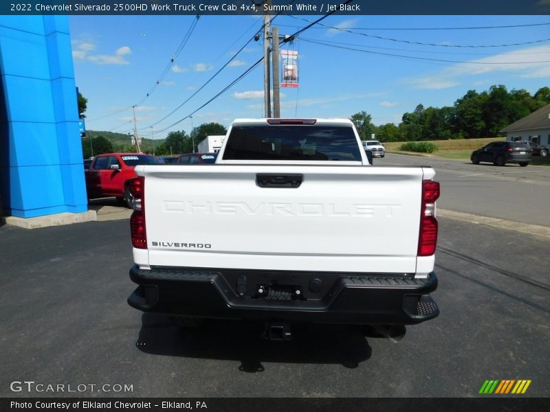 Summit White / Jet Black 2022 Chevrolet Silverado 2500HD Work Truck Crew Cab 4x4