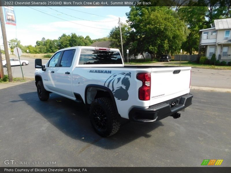 Summit White / Jet Black 2022 Chevrolet Silverado 2500HD Work Truck Crew Cab 4x4