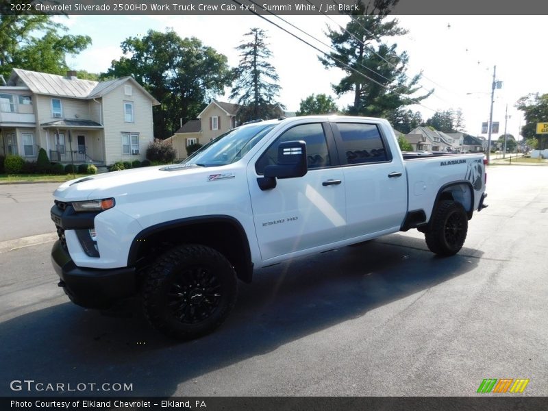 Summit White / Jet Black 2022 Chevrolet Silverado 2500HD Work Truck Crew Cab 4x4