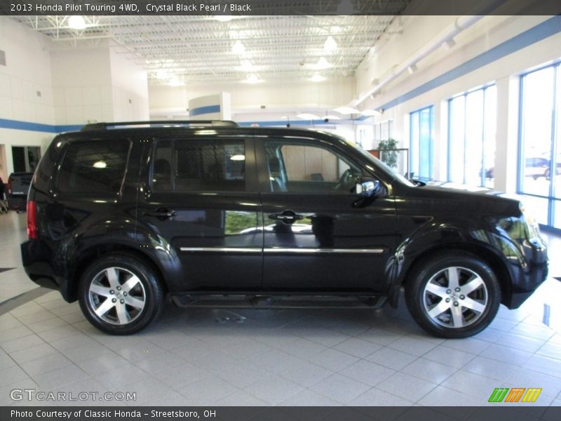 Crystal Black Pearl / Black 2013 Honda Pilot Touring 4WD