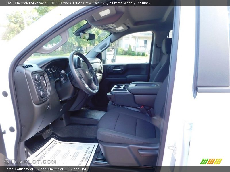 Summit White / Jet Black 2022 Chevrolet Silverado 2500HD Work Truck Crew Cab 4x4