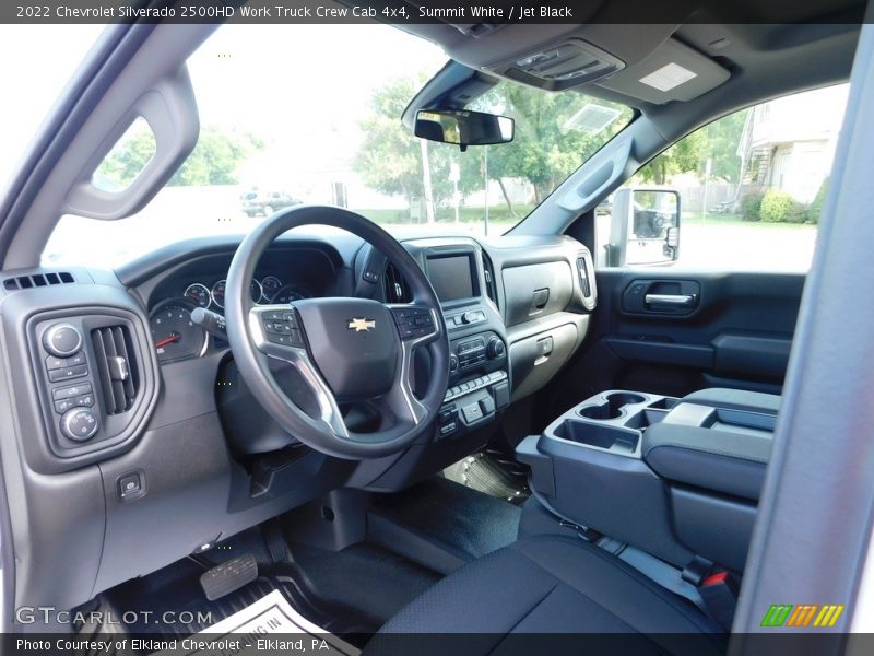 Summit White / Jet Black 2022 Chevrolet Silverado 2500HD Work Truck Crew Cab 4x4