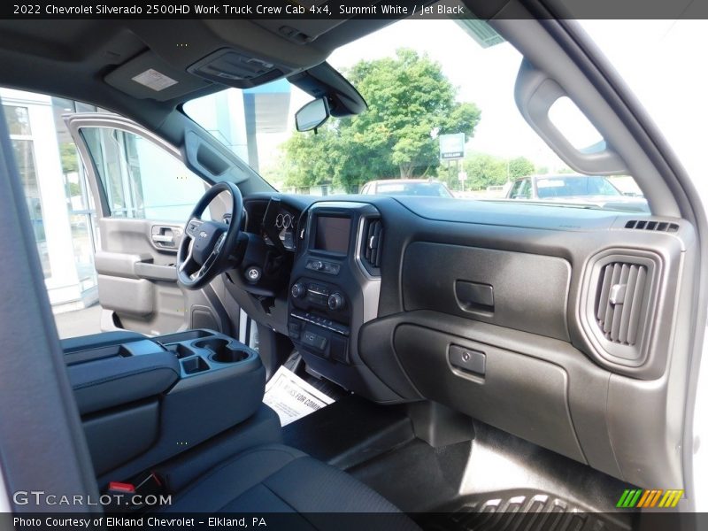 Summit White / Jet Black 2022 Chevrolet Silverado 2500HD Work Truck Crew Cab 4x4