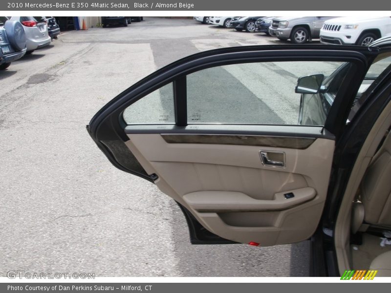 Black / Almond Beige 2010 Mercedes-Benz E 350 4Matic Sedan