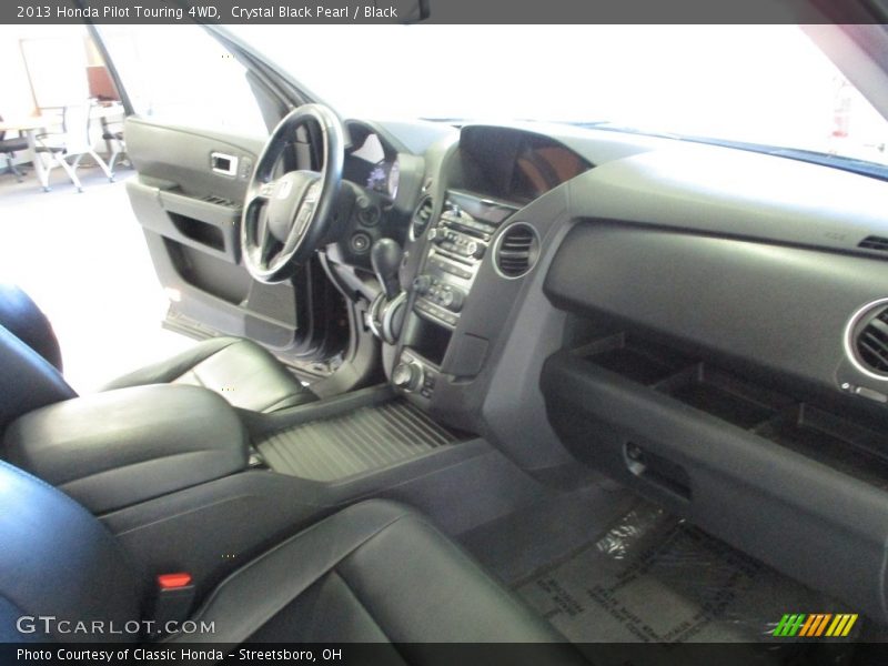 Crystal Black Pearl / Black 2013 Honda Pilot Touring 4WD