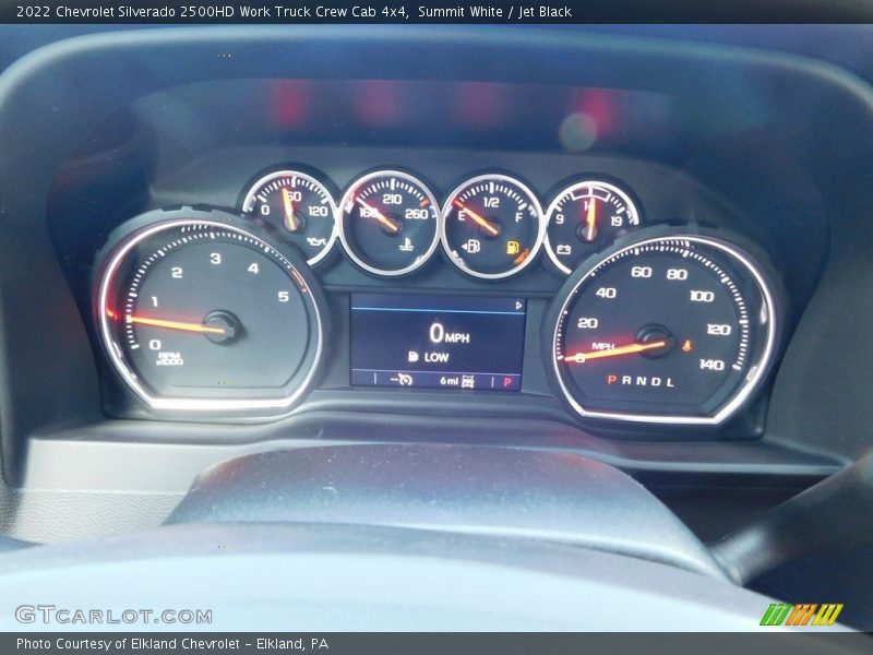 Summit White / Jet Black 2022 Chevrolet Silverado 2500HD Work Truck Crew Cab 4x4