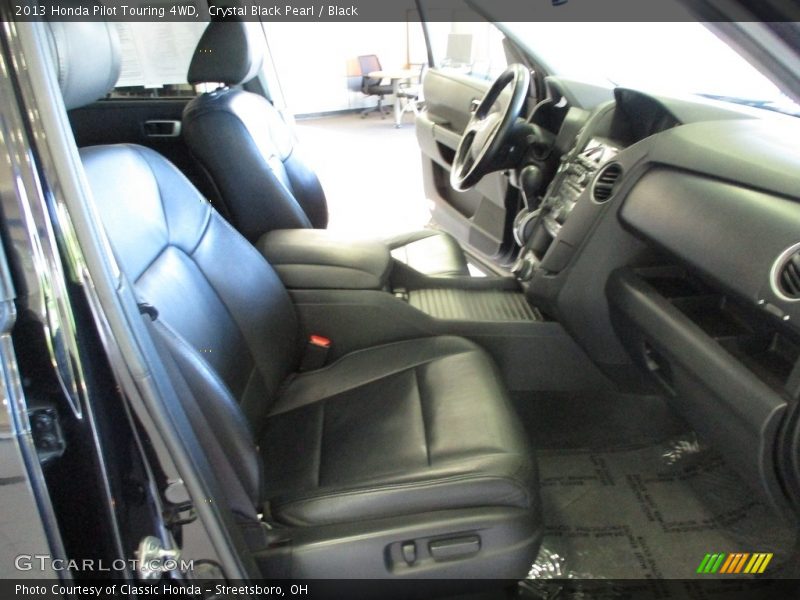 Crystal Black Pearl / Black 2013 Honda Pilot Touring 4WD