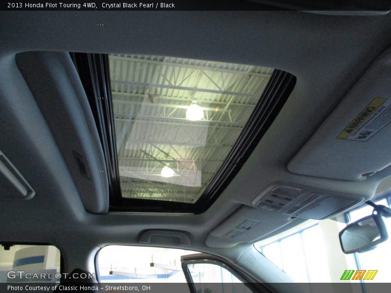 Crystal Black Pearl / Black 2013 Honda Pilot Touring 4WD