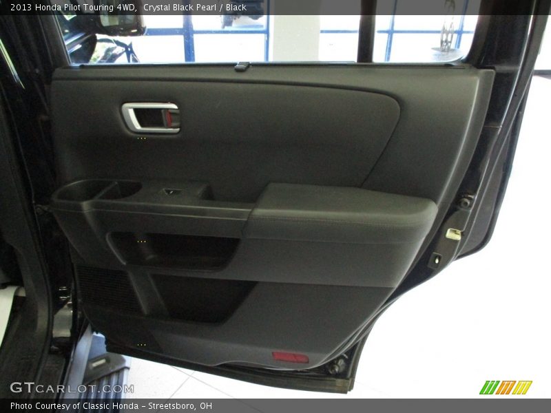 Crystal Black Pearl / Black 2013 Honda Pilot Touring 4WD
