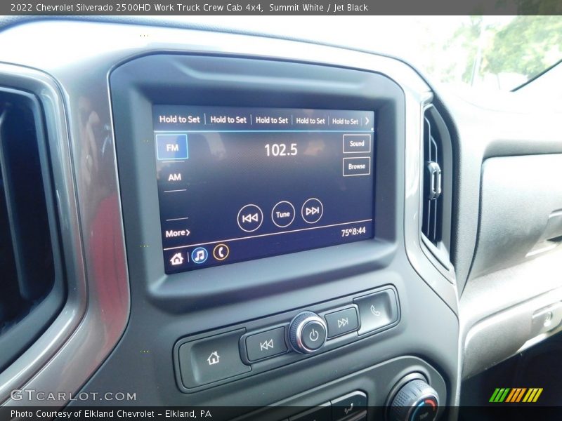 Summit White / Jet Black 2022 Chevrolet Silverado 2500HD Work Truck Crew Cab 4x4