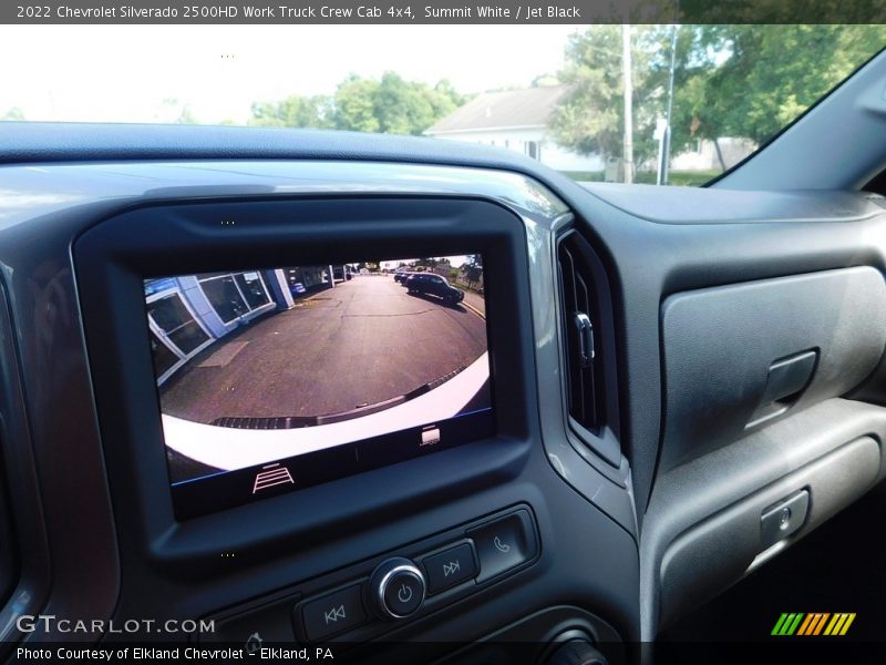 Summit White / Jet Black 2022 Chevrolet Silverado 2500HD Work Truck Crew Cab 4x4